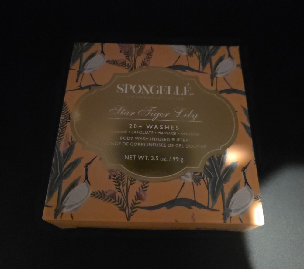 Spongelle Star Tiger Lily Infused Body Wash Buffer